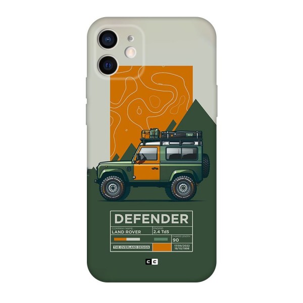 The Defence Car Back Case for iPhone 12 Pro